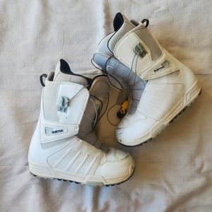 Burton Snowboarding boots white men's size 11